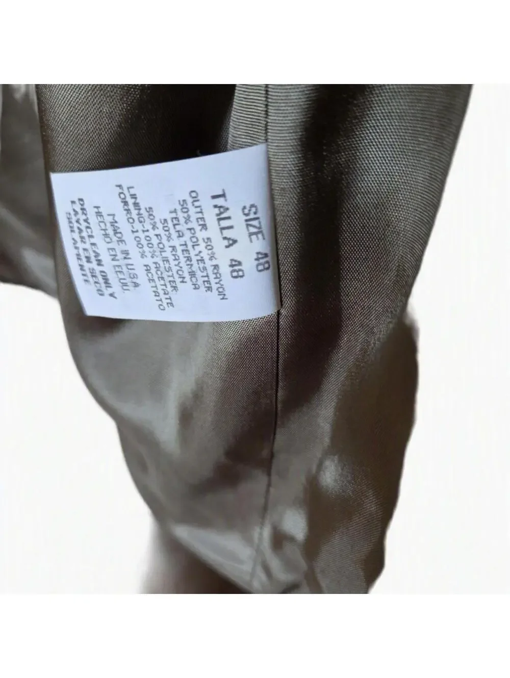 City Streets Men's Green Tailored-jacket